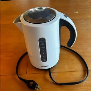 Breville soft top white pure electric kettle
